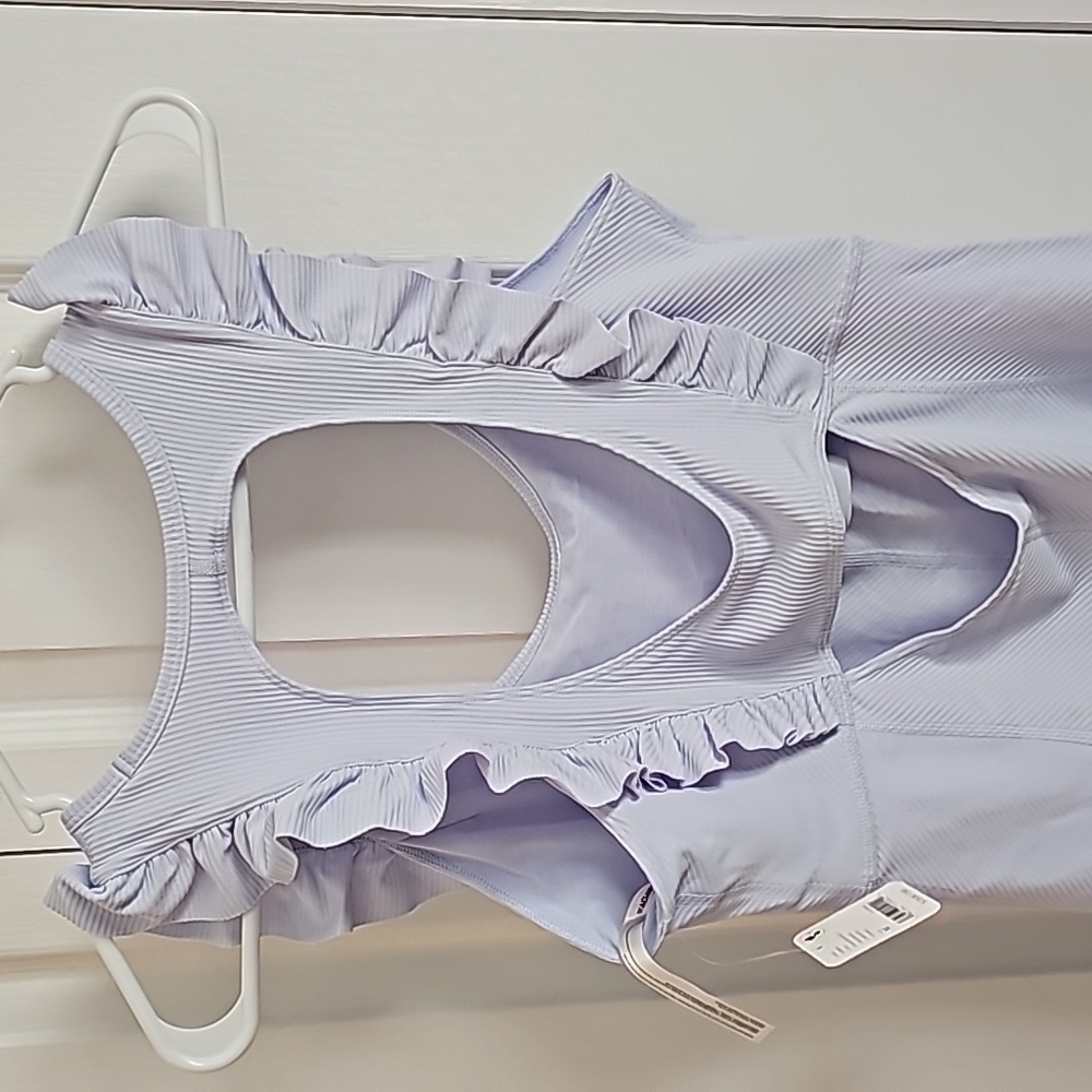 🎉HP NWT Free People Movement Ruffle Me Up One-piece Shortie - Size  L - Picture 16 of 17